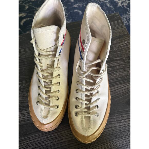 Gucci Tortuga GG Logo Red, White, & Blue High Top Sneakers Sz. 8M/10W main image 9